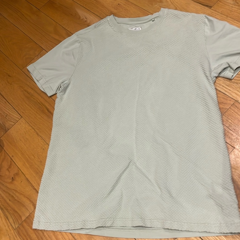 Cactus Man sage green t-shirt, 3D pattern